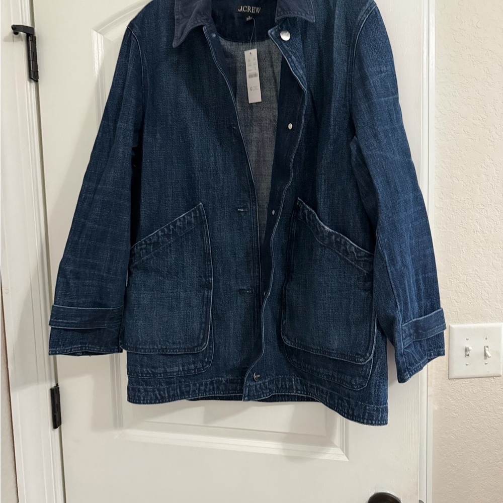 J. Crew Dark Blue Denim Jacket
